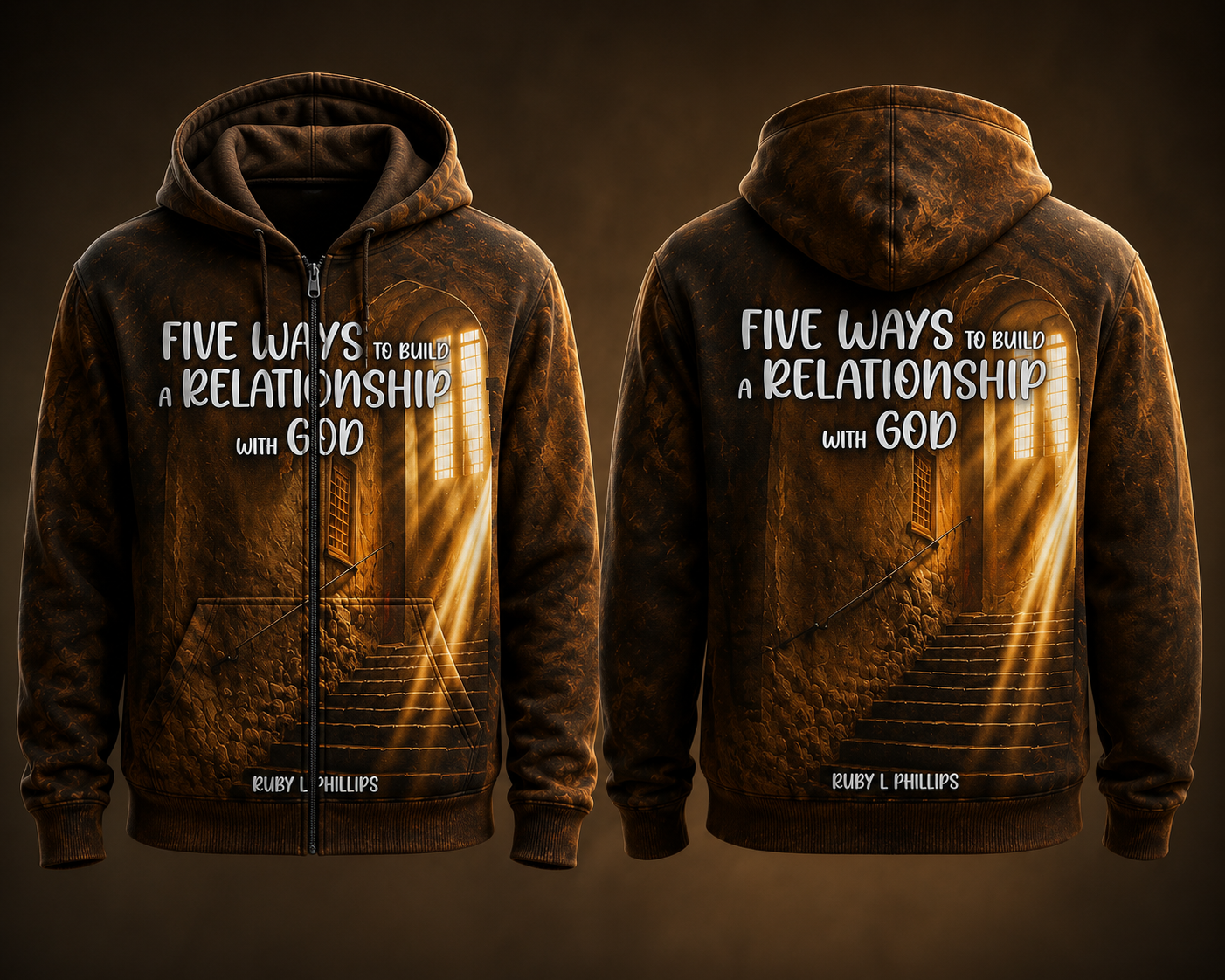LA Living again Zip up hoodie.